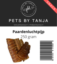 Afbeelding in Gallery-weergave laden, Paardenluchtpijp 250 gram hondensnack