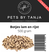 Afbeelding in Gallery-weergave laden, Botjes mix lam & rijst 500 gram hondensnack