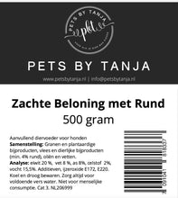 Afbeelding in Gallery-weergave laden, Zachte beloning met rund 500 gram hondensnack - Pets by Tanja