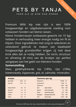 Afbeelding in Gallery-weergave laden, Premium Mini kip met rijst hondenvoer - Pets by Tanja
