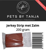 Afbeelding in Gallery-weergave laden, Jerkey strip met zalm hondensnack - Pets by Tanja