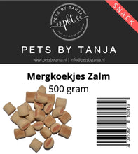 Afbeelding in Gallery-weergave laden, Mergkoekjes zalm 500 gram hondensnack - Pets by Tanja