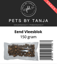 Afbeelding in Gallery-weergave laden, Vleesblokjes Eend 150 gram hondensnack - Pets by Tanja