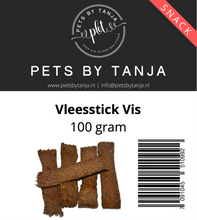 Afbeelding in Gallery-weergave laden, Vleessticks vis 100 gram hondensnack - Pets by Tanja