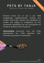 Afbeelding in Gallery-weergave laden, Premium Senior lam rijst hondenvoer - Pets by Tanja