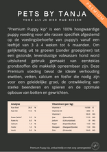 Afbeelding in Gallery-weergave laden, Premium puppy gedehydreerde kip hondenvoer - Pets by Tanja