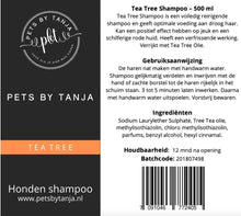 Afbeelding in Gallery-weergave laden, Honden Shampoo Tea Tree 500 ml - Pets by Tanja
