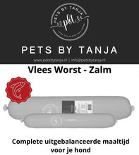 Afbeelding in Gallery-weergave laden, Vlees worst zalm - Pets by Tanja