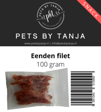 Afbeelding in Gallery-weergave laden, Eenden filet 100 gram hondensnack
