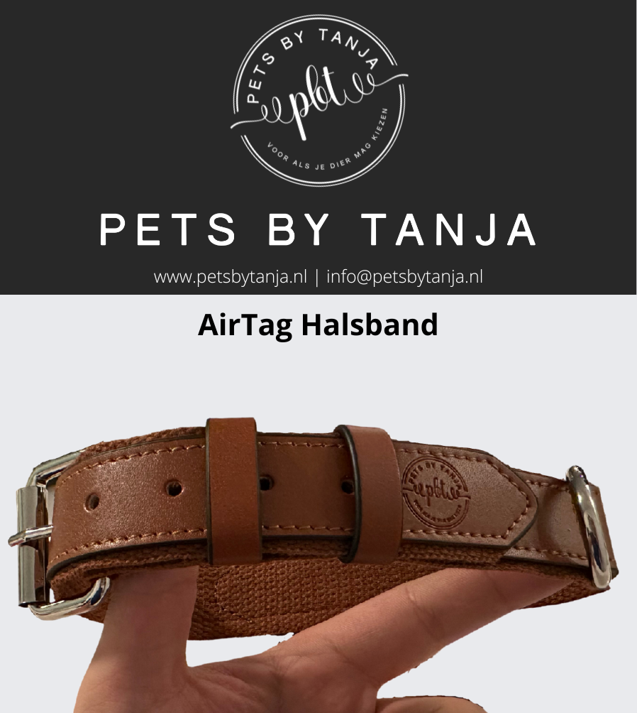 ComfortLine Hondenriem met AirTag Houder ComfortLine Hondenriem met AirTag Houder