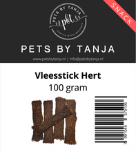 Afbeelding in Gallery-weergave laden, Vleessticks hert 100 gram hondensnack - Pets by Tanja

