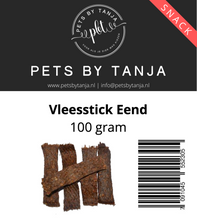 Afbeelding in Gallery-weergave laden, Vleessticks eend 100 gram hondensnack - Pets by Tanja
