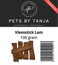 Afbeelding in Gallery-weergave laden, Vleessticks lam 100 gram hondensnack - Pets by Tanja
