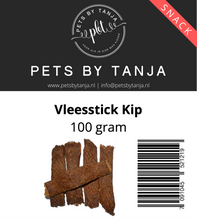 Afbeelding in Gallery-weergave laden, Vleessticks kip 100 gram hondensnack - Pets by Tanja
