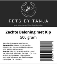 Afbeelding in Gallery-weergave laden, Zachte beloning met kip hondensnack - Pets by Tanja
