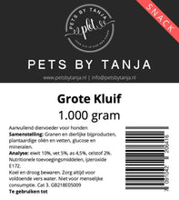 Afbeelding in Gallery-weergave laden, Grote kluif hondensnack - Pets by Tanja
