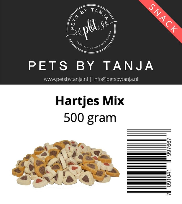 Hartjes mix 500 gram hondensnack - Pets by Tanja