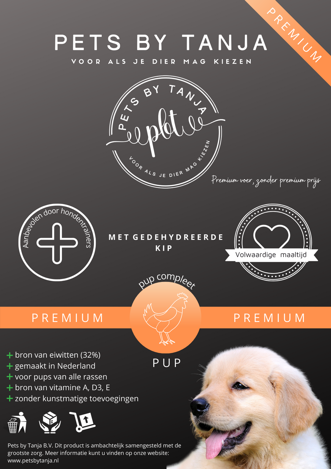 Premium Pup compleet hondenvoer