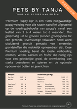 Afbeelding in Gallery-weergave laden, Premium puppy gedehydreerde kip hondenvoer - Pets by Tanja
