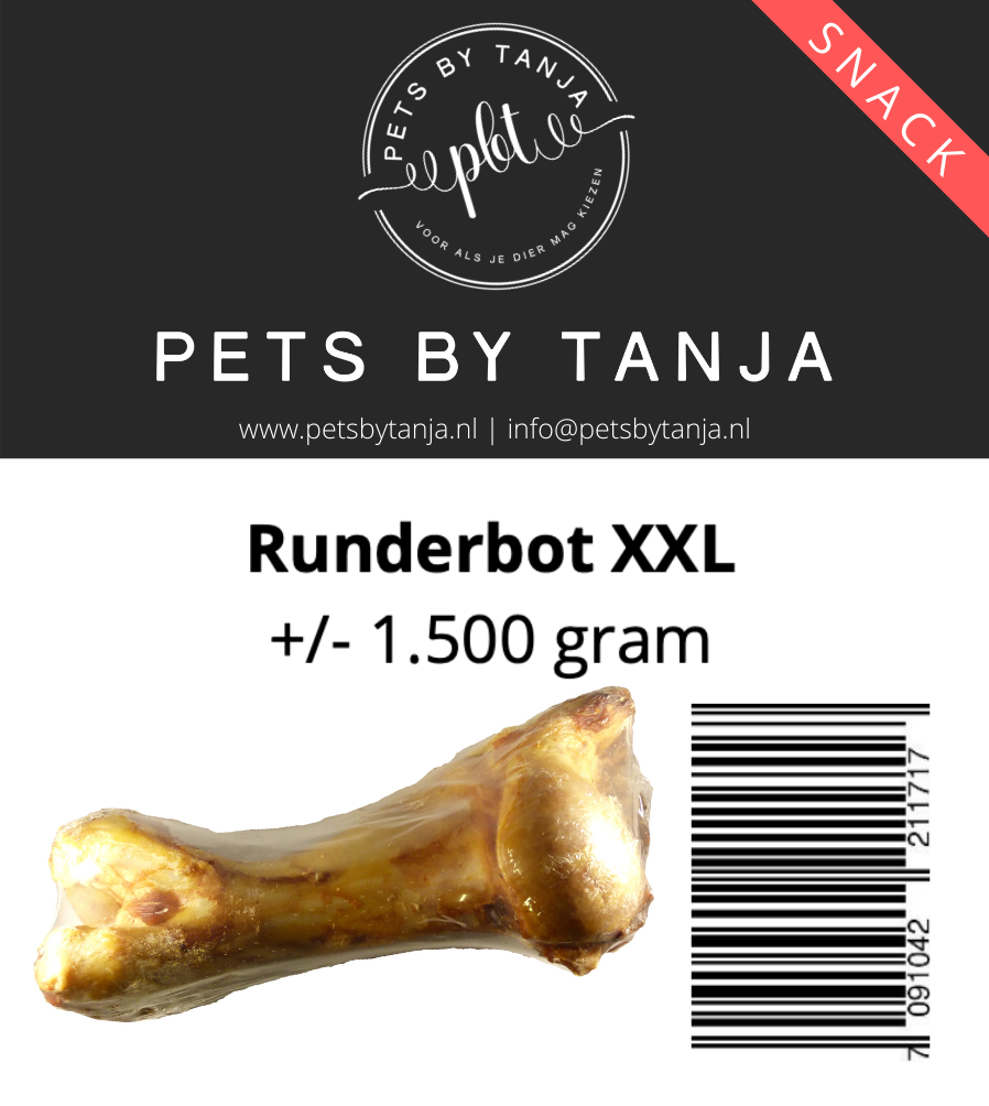 Runderbot XXL hondensnack - Pets by Tanja