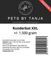 Afbeelding in Gallery-weergave laden, Runderbot XXL hondensnack - Pets by Tanja
