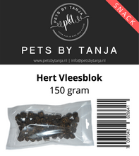 Afbeelding in Gallery-weergave laden, Vleesblokjes Hert 150 gram hondensnack - Pets by Tanja
