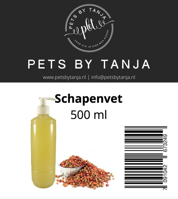 Schapenvet 500 ml supplement - Pets by Tanja